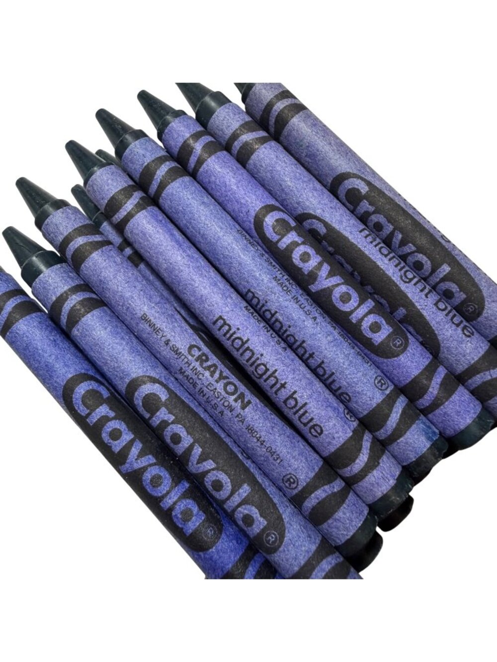 Vintage Hard to Find Crayola Midnight Blue Crayons Bulk Pack Of 16 Art Supplies